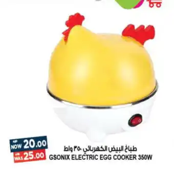 Hashim Hypermarket GSONIX ELECTRIC EGG COOKER 350W offer