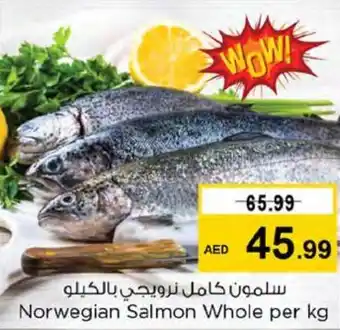 Nesto Norwegian Salmon Whole per kg offer
