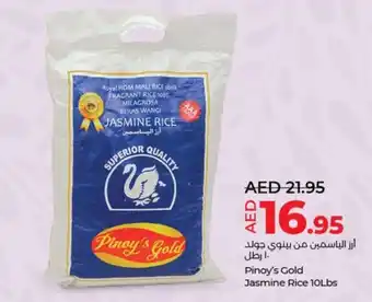Lulu Hypermarket Pinoy's Gold Jasmine Rice 10Lbs offer