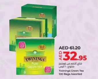 Lulu Hypermarket Twinings Green Tea 100 Bags Assorted offer