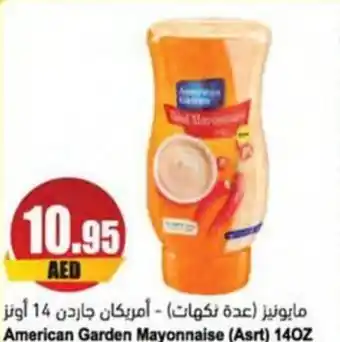 Almaya supermarket American Garden Mayonnaise Asrt 14OZ offer