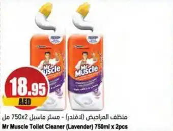 Almaya supermarket Mr Muscle Toilet Cleaner Lavender 750ml x 2pcs offer