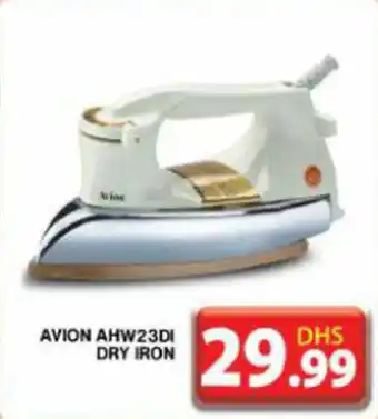 Grand Hyper Market AVION AHW23DI DRY IRON offer