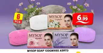 Grand Hyper Market MYSOP SOAP 120GM X 6S ASRTD offer