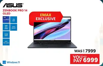 Emax ZENBOOK PRO 14 OLED offer