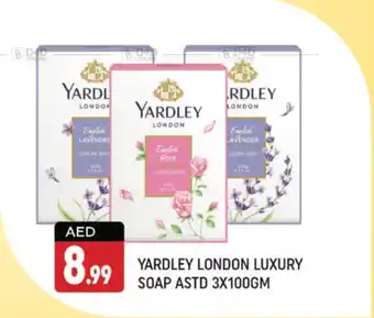 Shaklan YARDLEY LONDON LUXURY SOAP ASTD 3X100GM offer