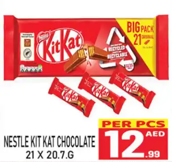 Everyday Center NESTLE KIT KAT CHOCOLATE 21 X 20.7 G offer