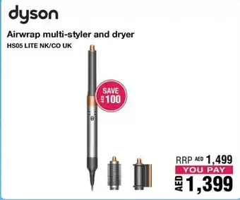 Jumbo Dyson Airwrap multi-styler and dryer HS05 LITE NK/CO UK offer