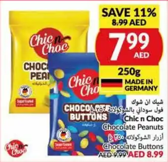 Viva Chic n Choc Chocolate Peanuts 250g offer