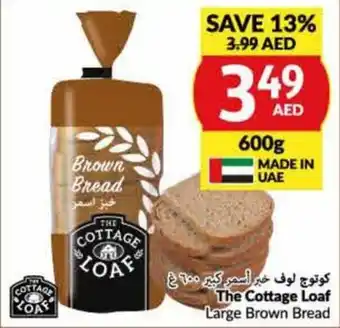 Viva The Cottage Loaf Large Brown Bread 600g offer