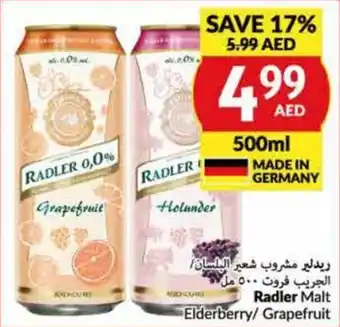 Viva Radler Malt Elderberry/ Grapefruit 500ml offer
