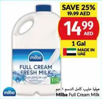 Viva Milba Full Cream Milk 1 Gal offer