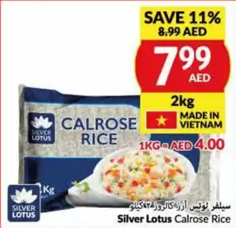 Viva Silver Lotus Calrose Rice 2kg offer