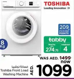 Nesto Toshiba Front Load Washing Machine offer