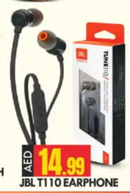 Bigmart JBL T110 EARPHONE offer
