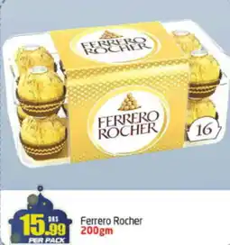 Delta Centre Ferrero Rocher 200gm offer