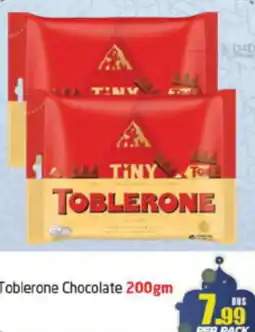 Delta Centre Toblerone Chocolate 200gm offer