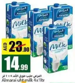 Rawabi Market Almarai UHT Milk 4 x 1Ltr offer