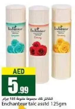 Rawabi Market Enchanteur Talc asstd 125gm offer