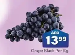 City Retail Supermarket Grape Black Per Kg offer
