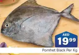 City Retail Supermarket Pomfret Black Per Kg offer