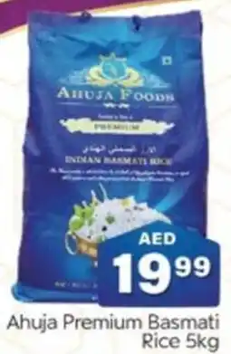 City Retail Supermarket Ahuja Premium Basmati Rice 5kg offer