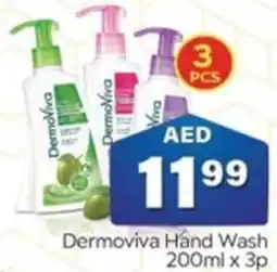 City Retail Supermarket Dermoviva Hand Wash 200ml x 3p offer