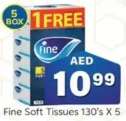City Retail Supermarket Fine Soft Tissues 130's x 5 offer