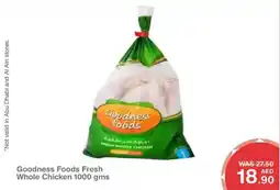 Choithrams Goodness Foods Fresh Whole Chicken 1000 gms offer