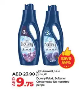 Lulu Hypermarket Downy Fabric Softener Concentrate 1Ltr Assorted per pc offer