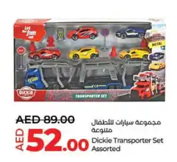 Lulu Hypermarket Dickie Transporter Set Assorted offer
