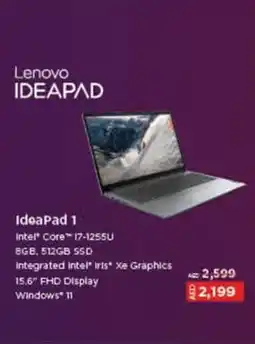 Lulu Hypermarket Lenovo IDEAPAD IdeaPad 1 offer