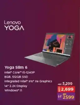 Lulu Hypermarket Lenovo YOGA Yoga Silm 6 offer