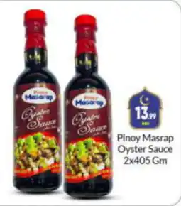 Bigmart Pinoy Masrap Oyster Sauce 2x405 Gm offer