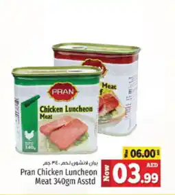Kenz Hypermarket Pran Chicken Luncheon Meat 340gm Asstd offer