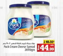 Kenz Hypermarket Puck Cream Cheese Spread 2X910gm offer