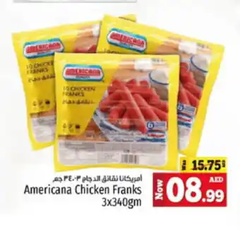 Kenz Hypermarket Americana Chicken Franks 3x340gm offer