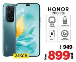 Kenz Hypermarket Honor 200 lite 256GB offer