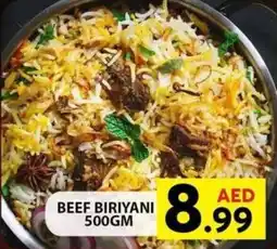 Grand Mall Sharjah BEEF BIRIYANI 500GM offer