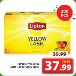 Grand Mall Sharjah LIPTON YELLOW LABEL TEA BAGS 200S offer