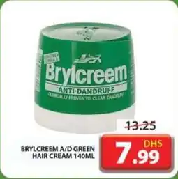 Grand Mall Sharjah BRYLCREEM A/D GREEN HAIR CREAM 140ML offer