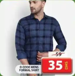 Grand Mall Sharjah D CODE MENS FORMAL SHIRT offer