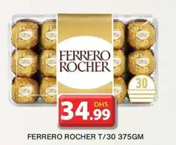 Grand Hyper Market FERRERO ROCHER T 30 375GM offer