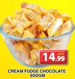 Grand Hyper Market CREAM FUDGE CHOCOLATE 500GM offer