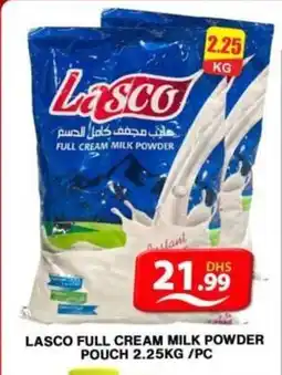 Grand Hyper Market LASCO FULL CREAM MILK POWDER POUCH 2.25KG PC offer