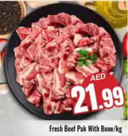 Pasons Fresh Beef Pak With Bone kg offer