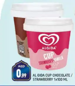 Shaklan AL GIDA CUP CHOCOLATE STRAWBERRY 1x100 ML offer