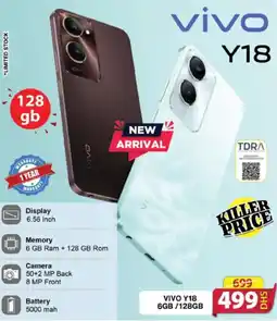 VIVO Y18 6GB1 YEAR 128GB
