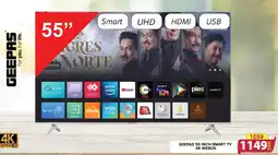 Grand Mall Sharjah GEEPAS 55-INCH SMART TV 4K WEBOS offer