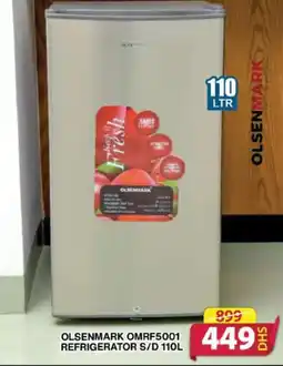 Grand Mall Sharjah OLSENMARK OMRF5001 REFRIGERATOR S/D 110L offer